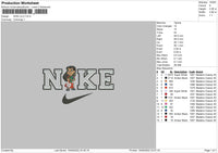Nike Lilo Embroidery File 5 sizes