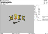 Nike Lisa V2 Embroidery File 6 sizes
