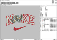 Nike Luffy0212 Embroidery File 6 sizes