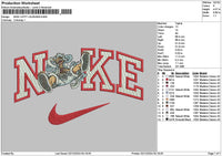 Nike Luffy0212 Embroidery File 6 sizes