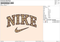 Nike Lv V2 Embroidery File 4 size