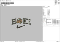 Nike Meter Embroidery File 6 sizes