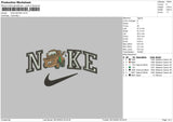 Nike Meter Embroidery File 6 sizes