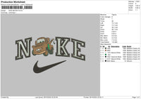 Nike Meter Embroidery File 6 sizes