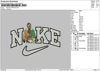 Nike Gregor Embroidery File 6 sizes