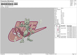 Nike Mewtwo Embroidery File 6 sizes