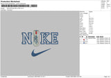 Nike Michelob Ultra Embroidery File 4 sizes