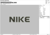 Nike Modern Rounded Embroidery File 4 size
