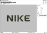 Nike Modern Rounded Embroidery File 4 size