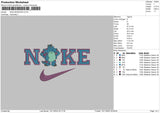 Nike Monster I Embroidery File 6 Sizes