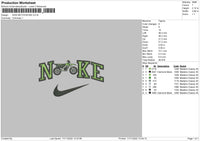 Nike Motocross Embroidery File 6 sizes