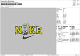 Nike Maki Miso Embroidery File 5 sizes