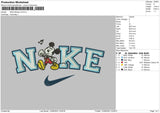 Nike Mickey Embroidery File 5 sizes