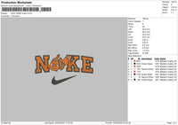 Nike Nemo Embroidery File 6 sizes
