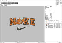 Nike Nemo Embroidery File 6 sizes