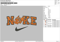 Nike Nemo Embroidery File 6 sizes