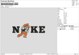 Nike Cowboy V2 Embroidery File 6 sizes