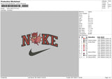 Nike Owlette Embroidery File 6 sizes