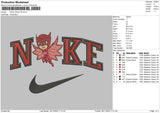 Nike Owlette Embroidery File 6 sizes