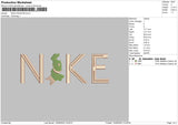 Nike Pakistan Embroidery File 5 sizes