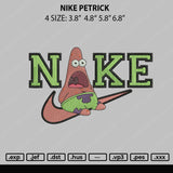 Nike Patrick Embroidery File 4 sizes