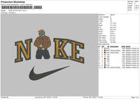 Nike Peter Q Embroidery File 6 sizes
