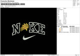 Nike Phoenix Sun Embroidery File 4 size