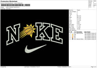Nike Phoenix Sun Embroidery File 4 size