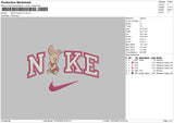 Nike Piglet V3 Embroidery File 6 sizes