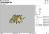 Nike Pikachu2109 Embroidery File 6 sizes