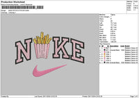 Nike Potato Embroidery File 6 sizes