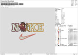 Nike Pumbatimon Embroidery File 6 sizes