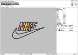 Nike Redbulls Embroidery File 6 sizes