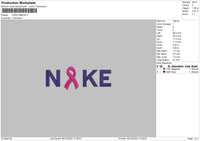 Nike Ribbon Embroidery File 6 sizes