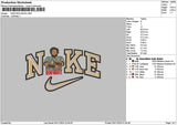 Nike Rod Embroidery File 6 sizes