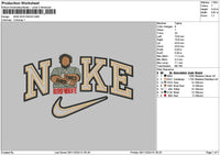 Nike Rod Embroidery File 6 sizes