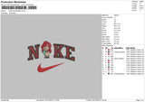 Nike Roxanne Embroidery File 6 sizes