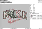 Nike Ghosts 2707 Embroidery File 6 sizes