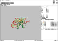 Nike Scyther Embroidery File 6 sizes