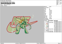 Nike Scyther Embroidery File 6 sizes