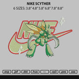 Nike Scyther Embroidery File 6 sizes