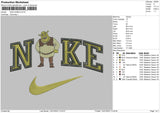 Nike Sherk Embroidery File 6 sizes