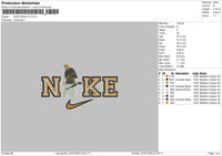 Nike Moosewala Embroidery File 5 sizes