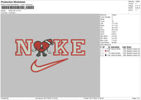 Nike Sin Ti Embroidery File 6 sizes