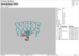 Nike Melt Sonic Embroidery File 6 sizes