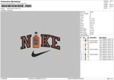 Nike Sour Puss Embroidery File 5 sizes