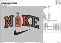 Nike Sour Puss Embroidery File 5 sizes