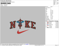 Nike Spiderman Embroidery File 11 size