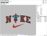Nike Spiderman Embroidery File 11 size