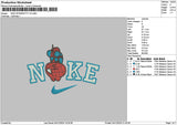 Nike Spiderhk V03 Embroidery File 6 sizes